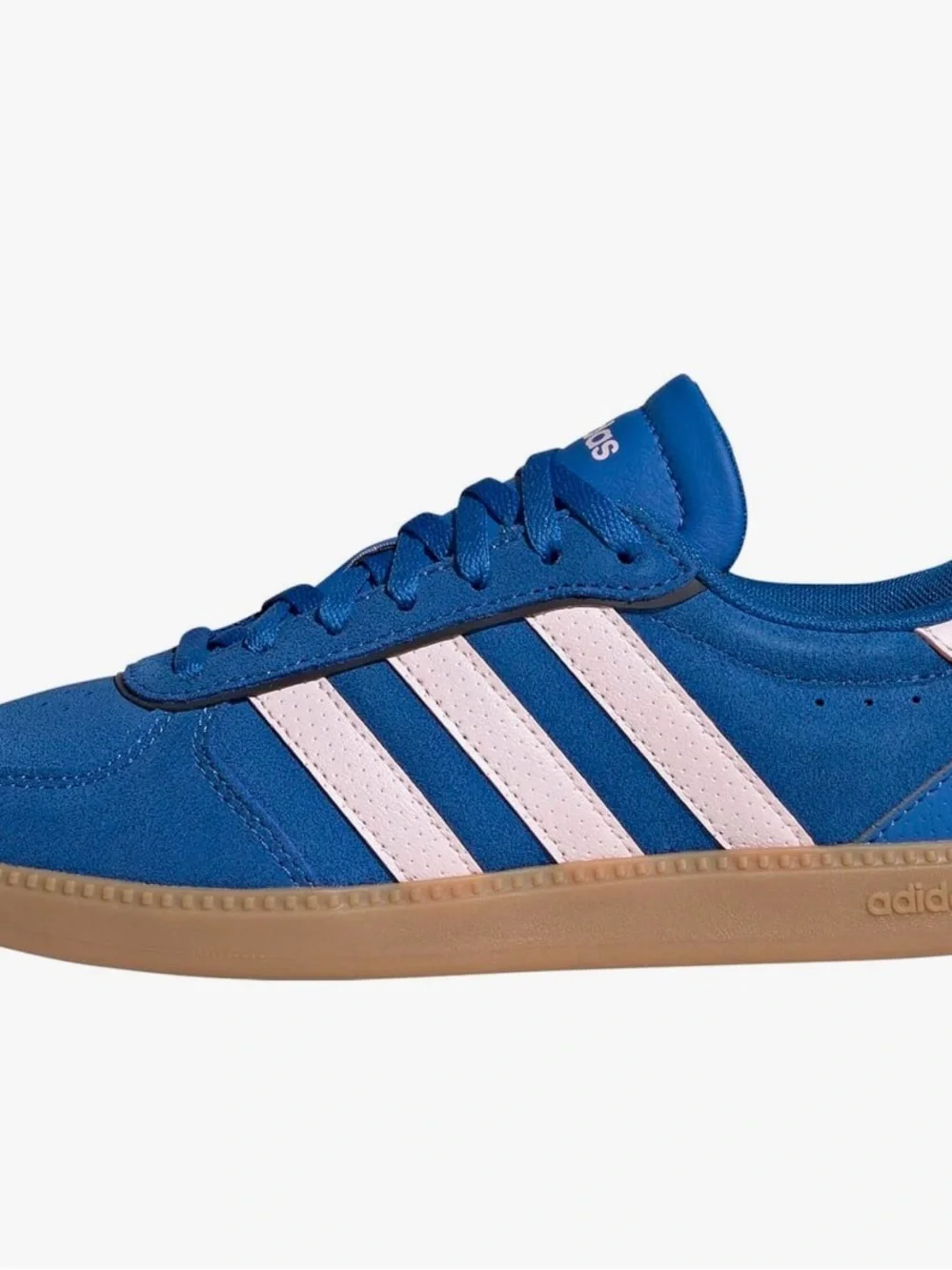 adidas Breaknet Sleek Lace Up Sneakers – Blue/Pink – Women’s 8.5